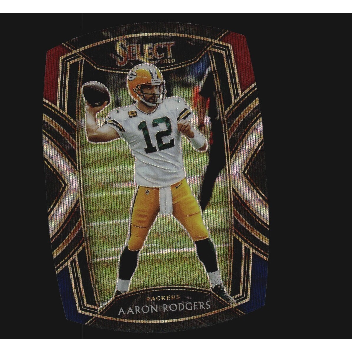 2020 Select Prizm Tri Color Die Cut #212 Aaron Rodgers