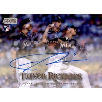 2019 Stadium Club Autographs #SCATR Trevor Richards