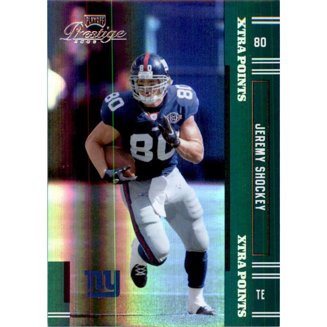 2005 Playoff Prestige Xtra Points Green #89 Jeremy Shockey