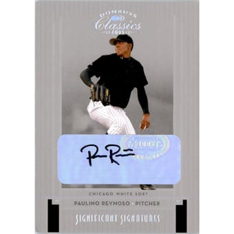 2005 Donruss Classics Significant Signatures Silver #204 Paulino Reynoso/100