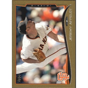 2014 Topps Mini Gold #545 Jeremy Affeldt
