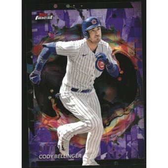 2024 Finest Purple Refractors #202 Cody Bellinger
