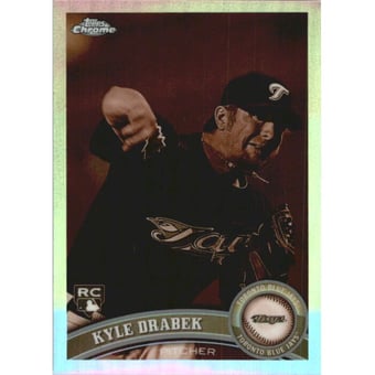 2011 Topps Chrome Sepia Refractors #215 Kyle Drabek
