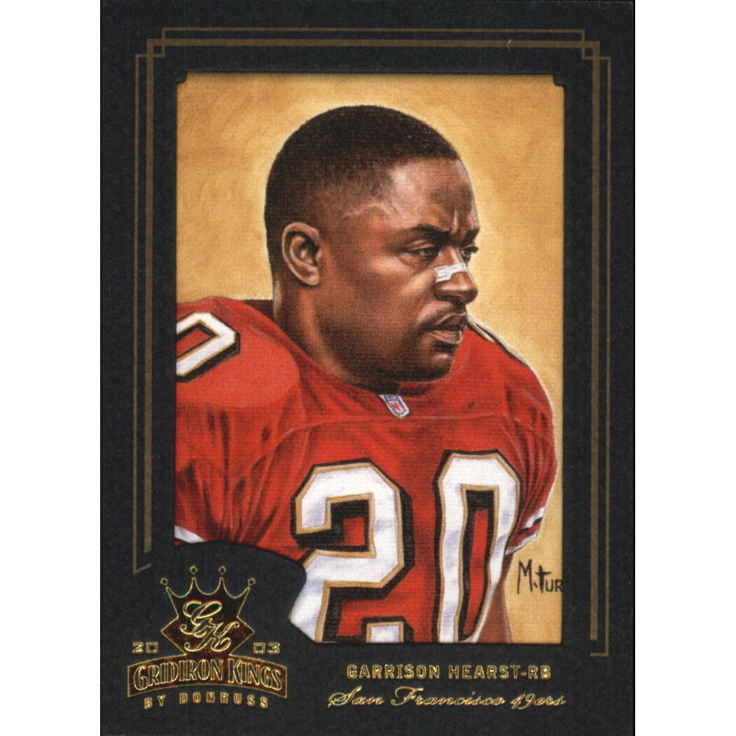 2003 Gridiron Kings Gold #85 Garrison Hearst