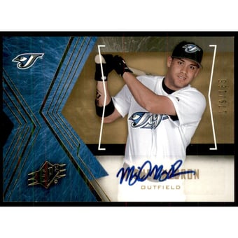2005 SPx #144 Miguel Negron AU RC