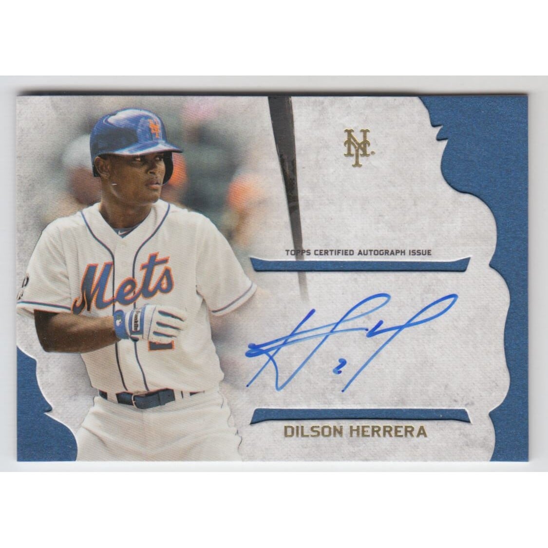 2015 Topps Supreme Simply Supreme Autographs #SSADH Dilson Herrera. rookie card picture