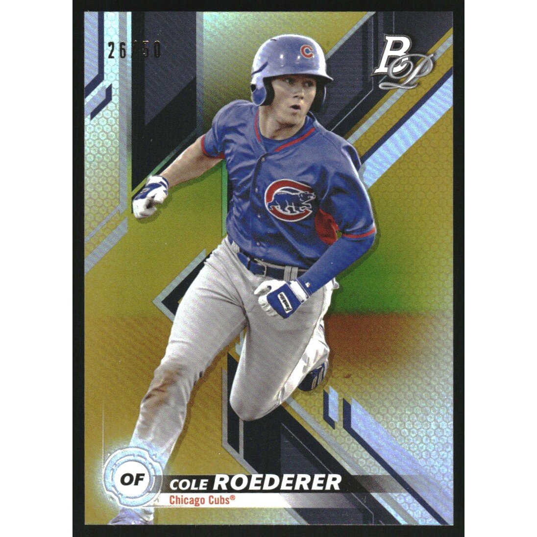 2019 Bowman Platinum Top Prospects Gold #TOP98 Cole Roederer