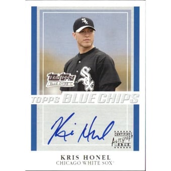 2003 Topps Blue Chips Autographs #KH Kris Honel