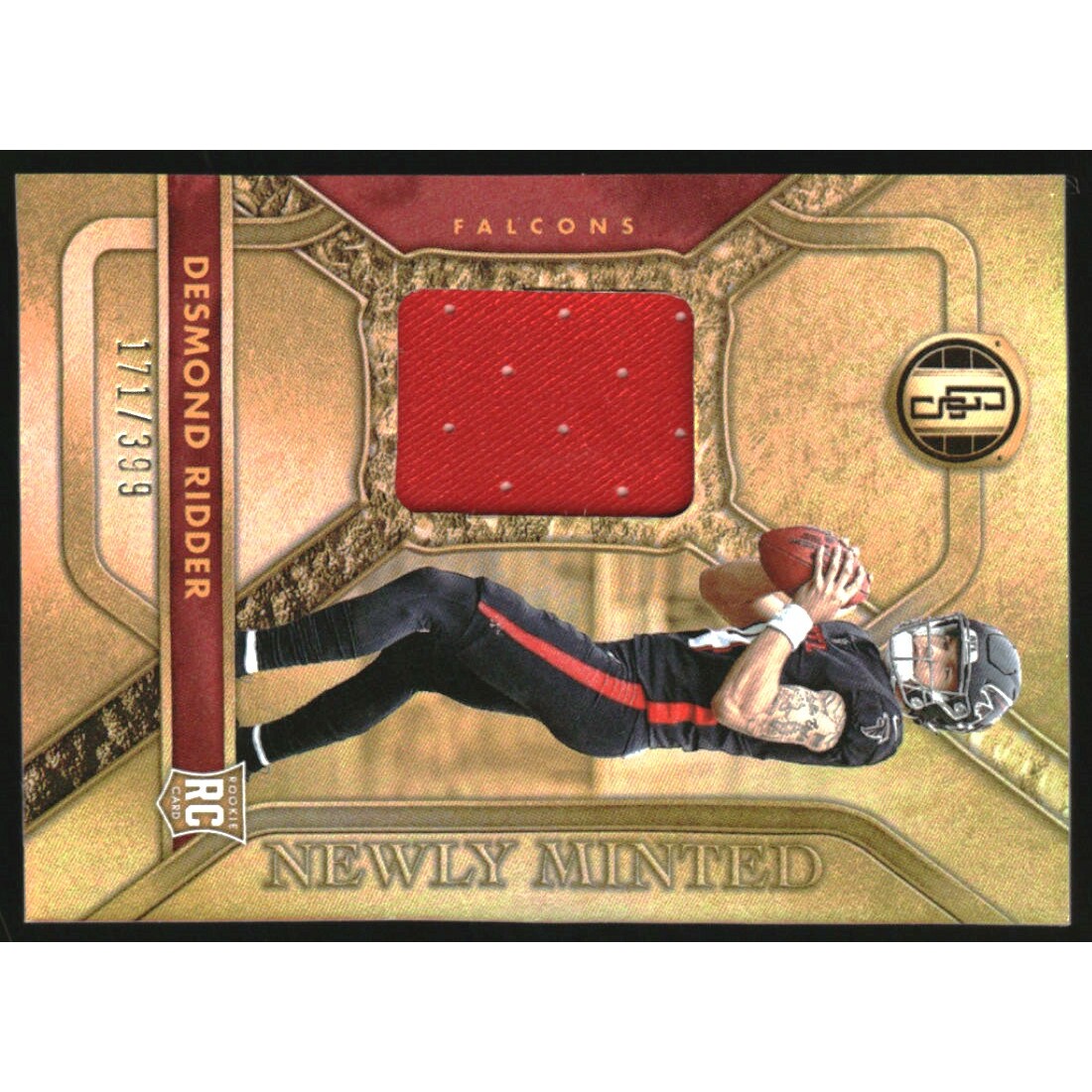 2022 Panini Gold Standard Newly Minted Memorabilia #5 Desmond Ridder