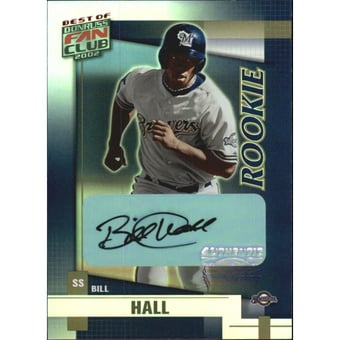 2002 Donruss Best of Fan Club Autographs #237 Bill Hall/450*
