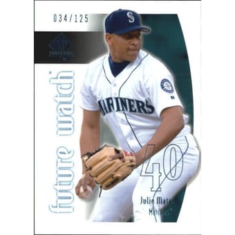 2002 SP Authentic Limited #115 Julio Mateo FW