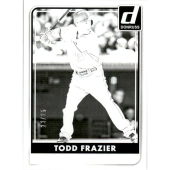 2016 Donruss Test Proof Black #86 Todd Frazier