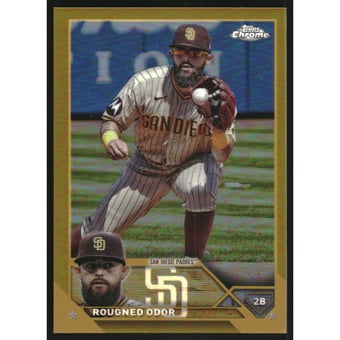 2023 Topps Chrome Update Gold Refractors #USC49 Rougned Odor