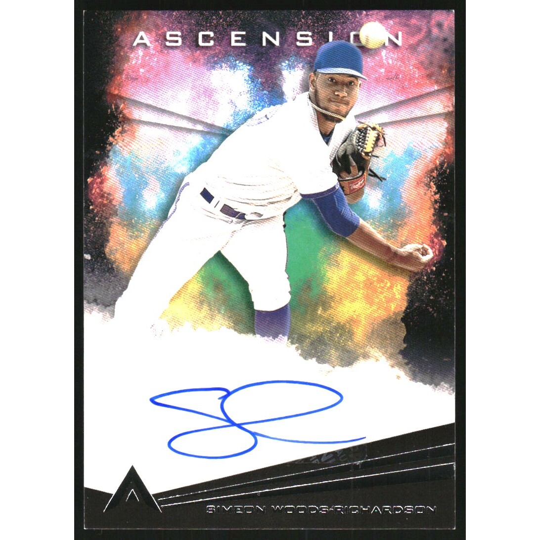 2021 Panini Ascension Autographs #15 Simeon Woods-Richardson