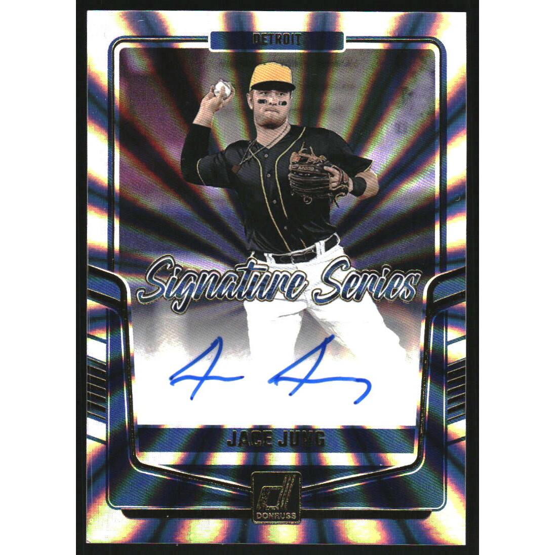 2024 Donruss Signature Series Laser #23 Jace Jung