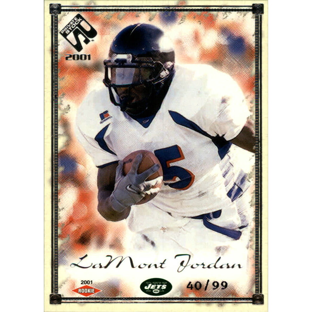 2001 Private Stock Silver Framed #146 LaMont Jordan