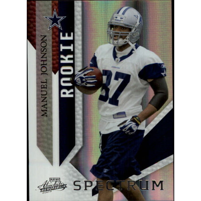 2009 Absolute Memorabilia Spectrum Silver #167 Manuel Johnson