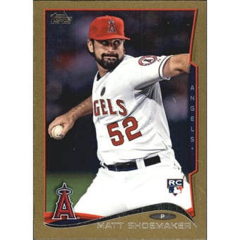 2014 Topps Mini Gold #163 Matt Shoemaker