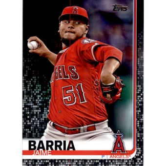 2019 Topps Black #206 Jaime Barria