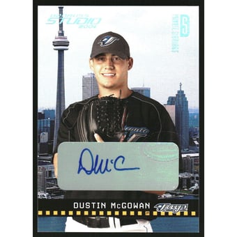 2004 Studio Private Signings Silver #196 Dustin McGowan/115