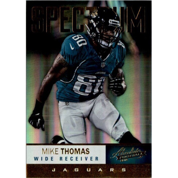 2012 Absolute Spectrum Gold #24 Mike Thomas