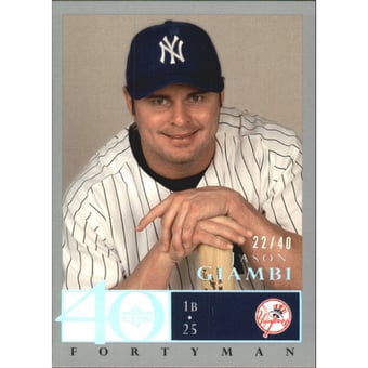 2003 Upper Deck 40-Man Rainbow #328 Jason Giambi