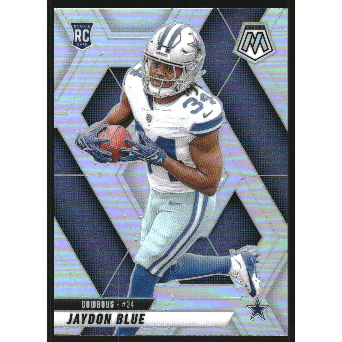 2025 Panini Mosaic Silver #320 Jaydon Blue
