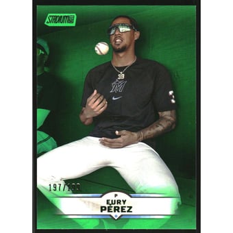 2025 Stadium Club Green #131 Eury Perez