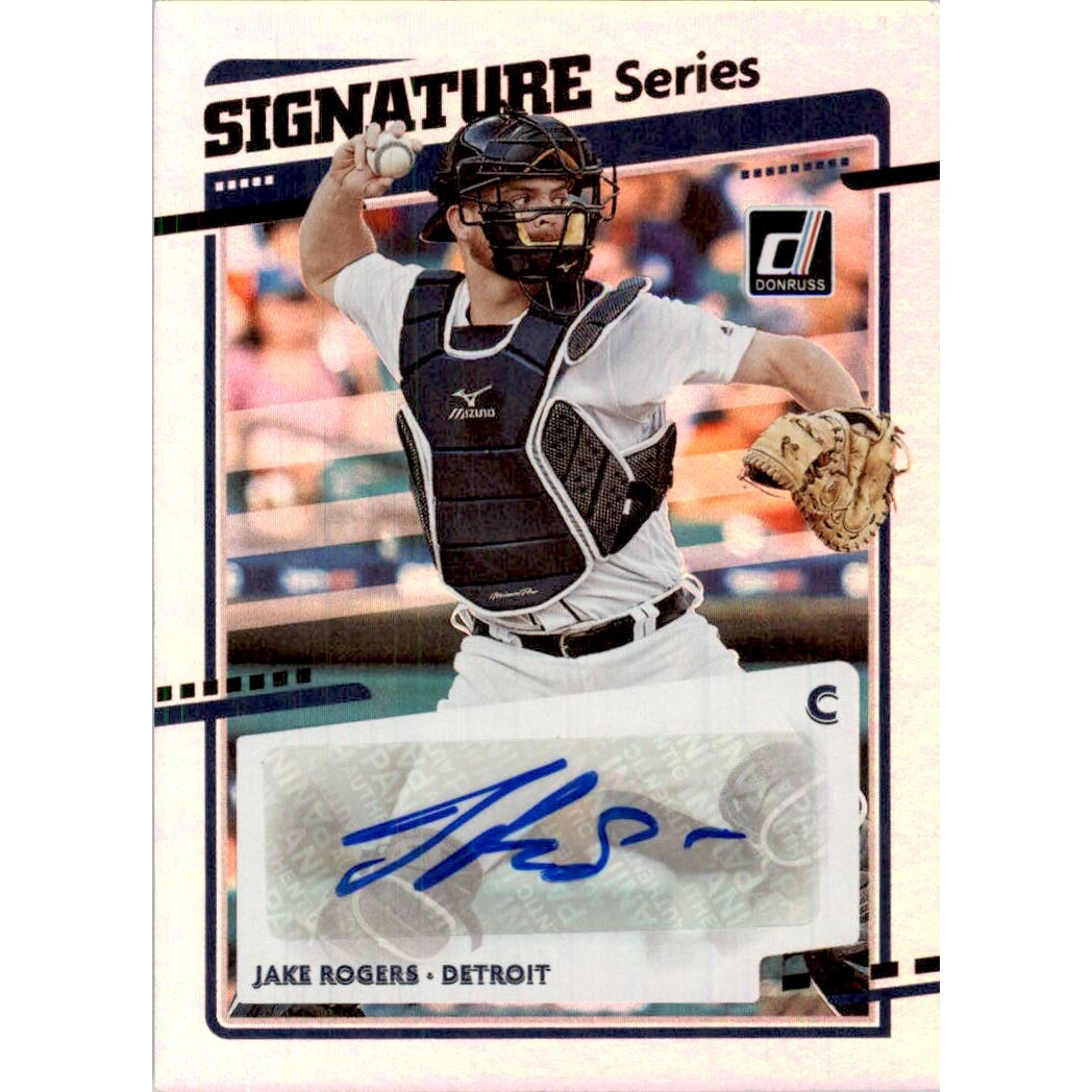 2020 Donruss Signature Series #44 Jake Rogers