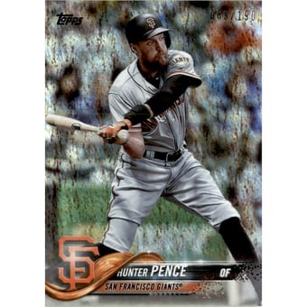 2018 Topps Factory Set Foilboard #47 Hunter Pence