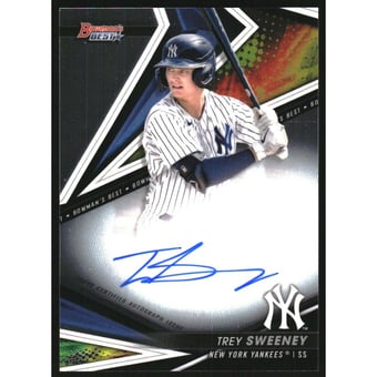 2022 Bowman's Best Best of '22 Autographs #B22TS Trey Sweeney