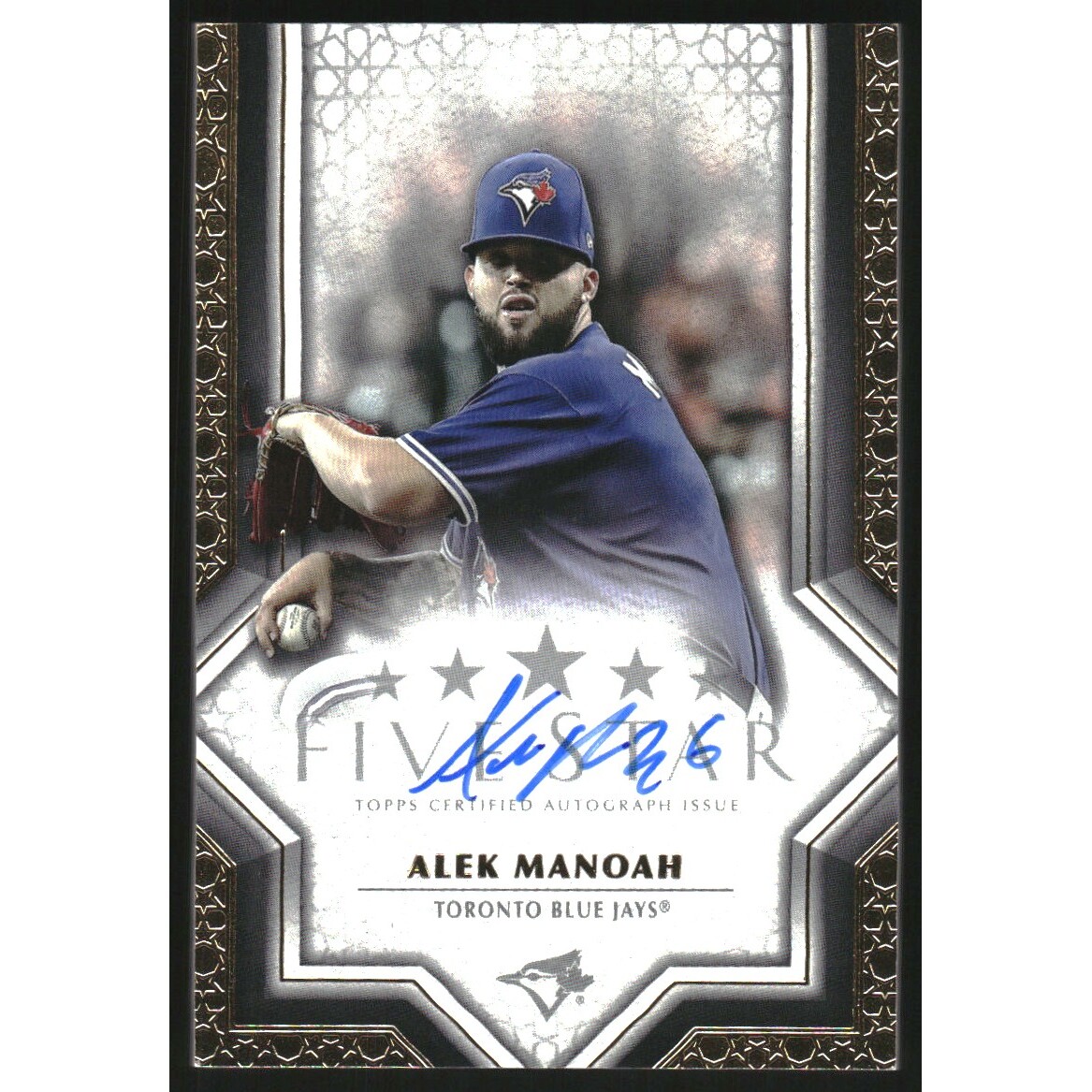 2023 Topps Five Star Autographs #FSAAMA Alek Manoah