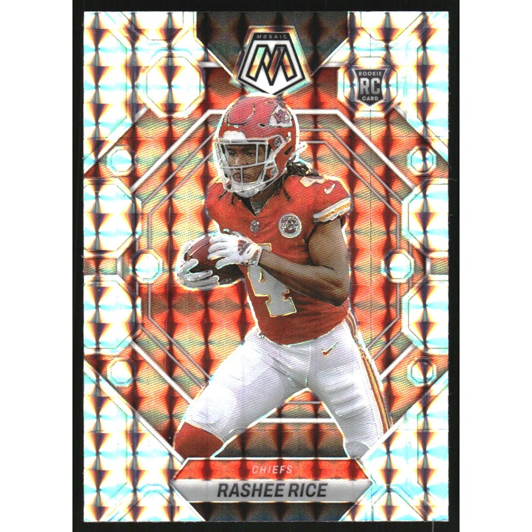 2023 Panini Mosaic Mosaic #357 Rashee Rice. rookie card picture