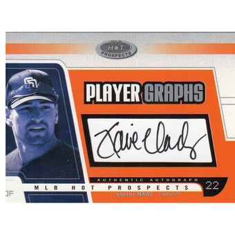 2003 Hot Prospects PlayerGraphs #XN Xavier Nady
