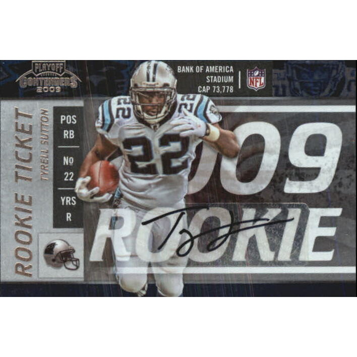 2009 Playoff Contenders #207 Tyrell Sutton AU/440* RC