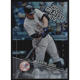 2022 Topps '21 Greatest Hits #21GH19 Aaron Judge