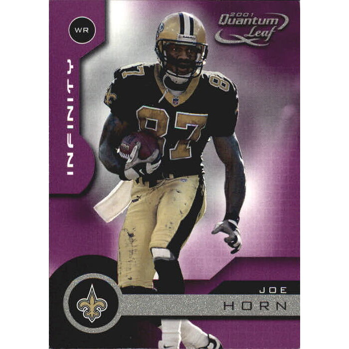 2001 Quantum Leaf Infinity Purple #116 Joe Horn