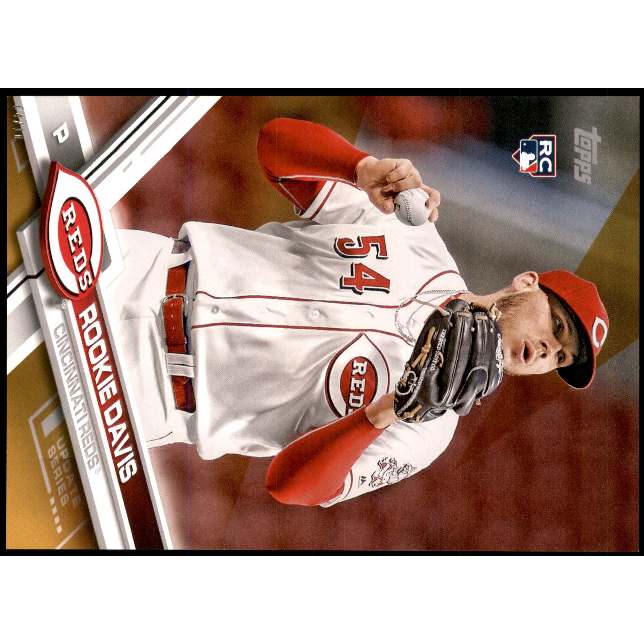 2017 Topps Update 5x7 Gold #US211 Rookie Davis. rookie card picture