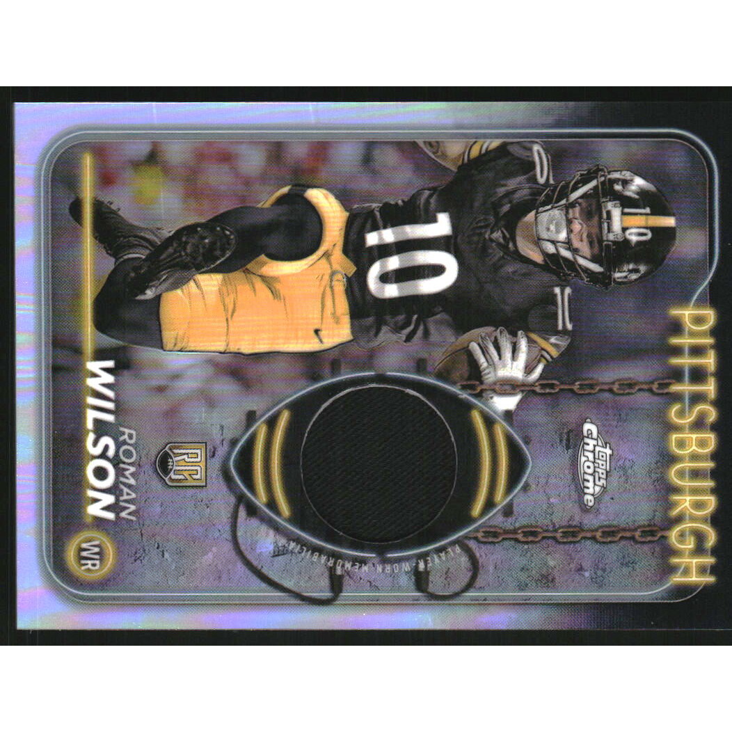 2024 Topps Chrome Rookie Relics #CRRRW Roman Wilson