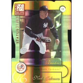 2001 Donruss Elite Status #170 Nick Johnson/63