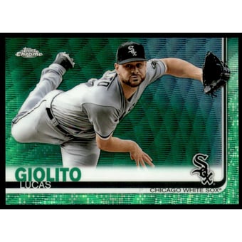 2019 Topps Chrome Green Wave Refractors #70 Lucas Giolito
