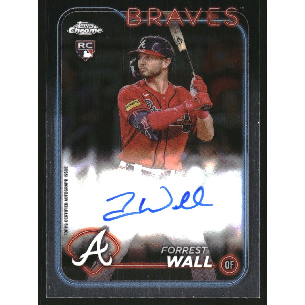 2024 Topps Chrome Rookie Autographs #RAFW Forrest Wall