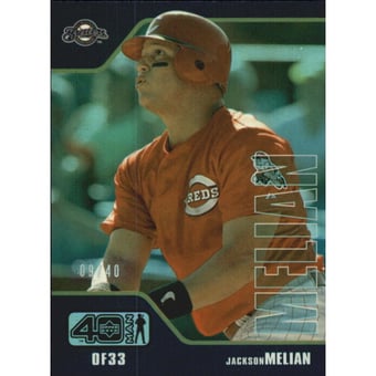 2002 Upper Deck 40-Man Electric Rainbow #561 Jackson Melian