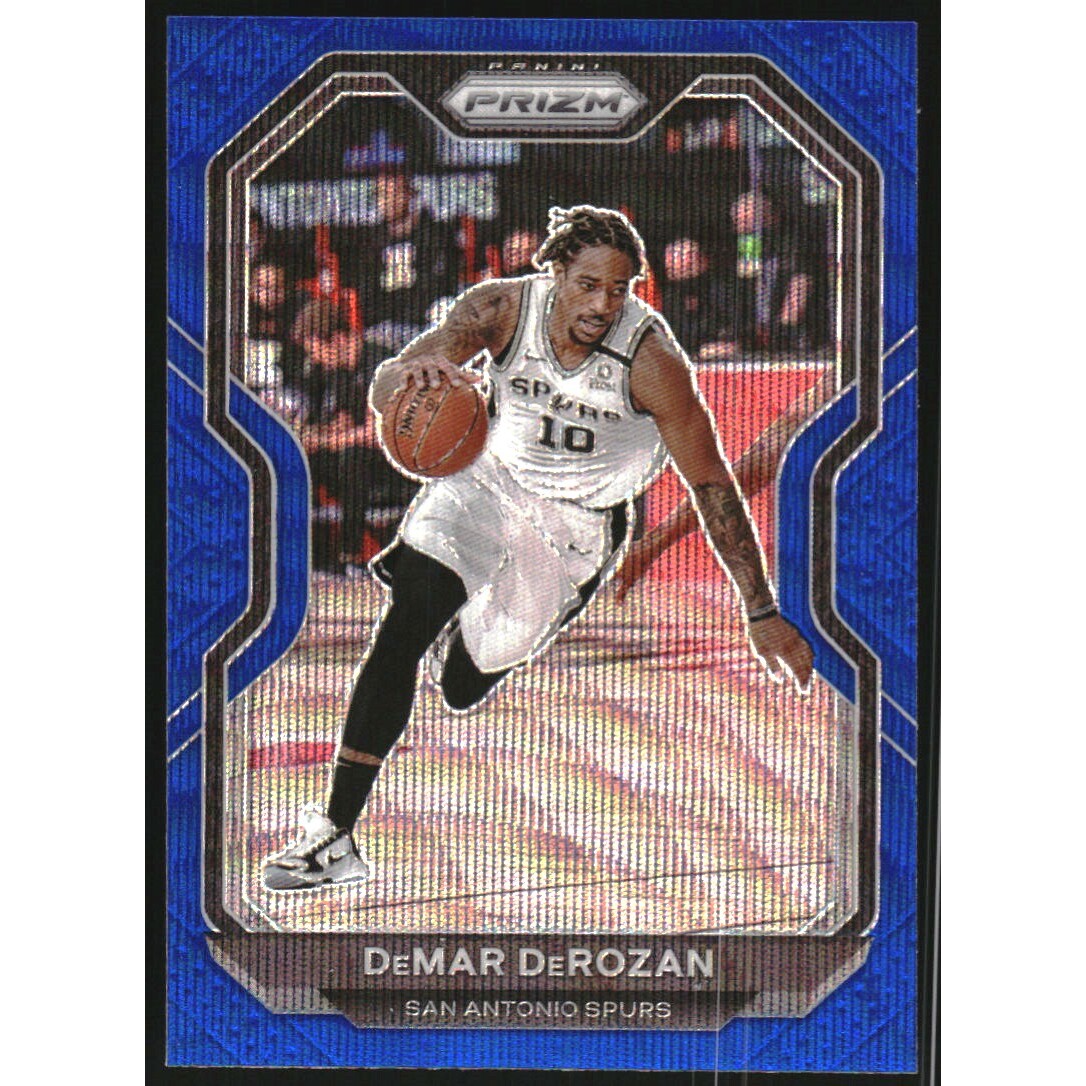 2020-21 Panini Prizm Prizms Blue Wave #210 DeMar DeRozan 2020-21 Panini Prizm Prizms Blue Wave #210 DeMar DeRozan