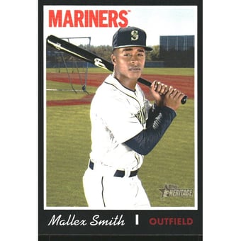 2019 Topps Heritage Black Border #150 Mallex Smith