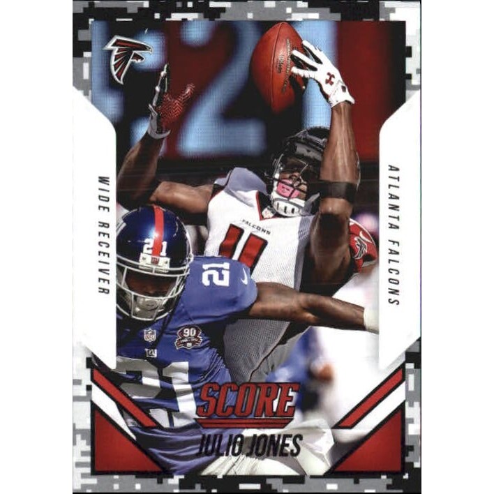 2015 Score Photo Variations Black Camo #269 Julio Jones 2015 Score Photo Variations Black Camo #269 Julio Jones