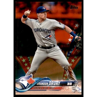 2018 Topps Update Independence Day #US292 Brandon Drury
