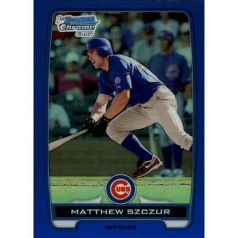 2012 Bowman Chrome Prospects Blue Refractors #BCP34 Matthew Szczur