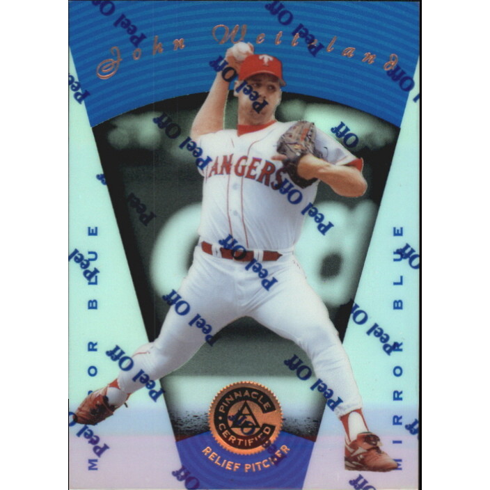 1997 Pinnacle Certified Mirror Blue #6 Alan Benes