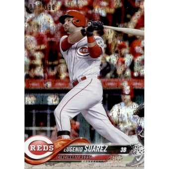 2018 Topps Factory Set Foilboard #209 Eugenio Suarez